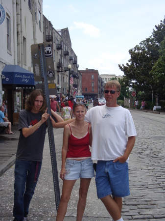 Josh, Eva, and Mike In Savannah