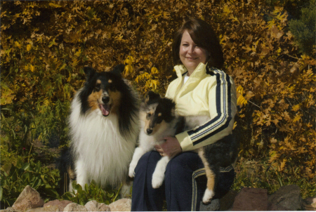 Wife and dogs