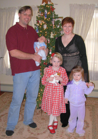 Doug & family, Christmas 2008