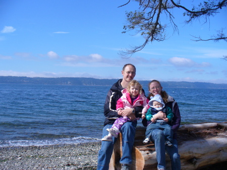 Our Family Sept. 2009 at Cama Beach