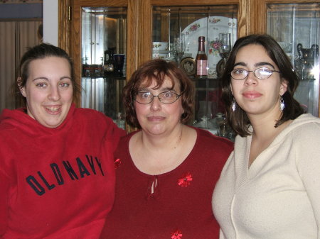 My daughters & I at Chrismta 2005