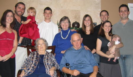 Kitty Costello (Wallace) and family, 2006.