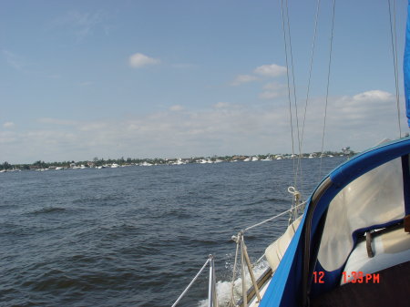 Coastal sailing
