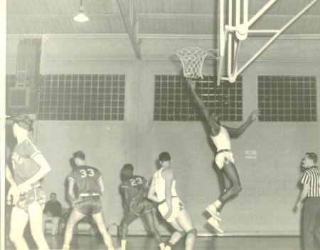 Laon basketball game 1958/59