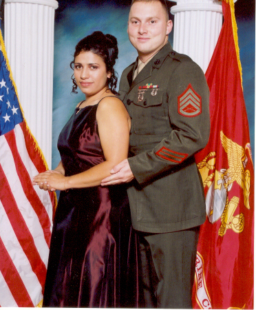 Me and Jason at a Marine Corp Ball