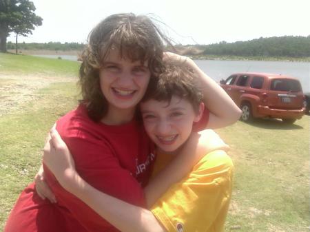 Savannah and Austin at Keystone Lake