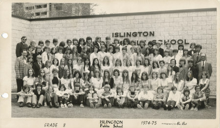 1975 Grade 8 Graduation