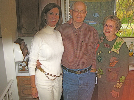 Georgie, Dad and Mom