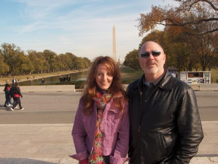 Jim & Tammy at Washington Monument