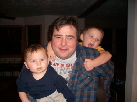 Me cole and Seth two of my great nephews