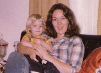 My daughter Jill and me, 1978