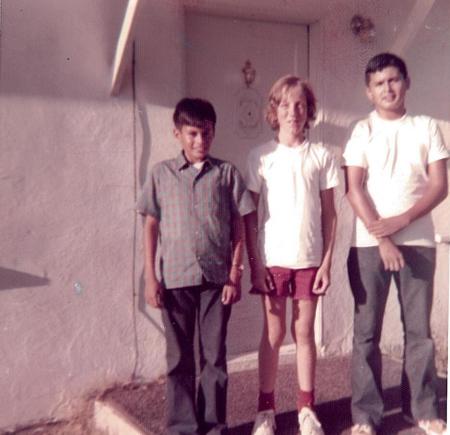 David, Andy & me 1974