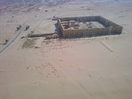 Fortress in Karbala desert