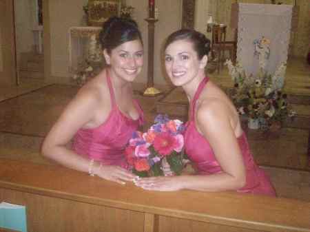 My two oldest grand daughters 6/6/09