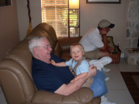 dad and great grandson
