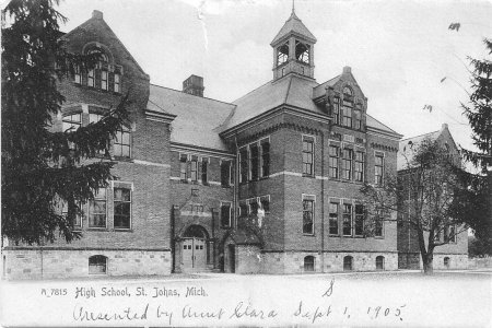 Central 'High School' in 1905