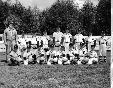Swansons Baseball Team - 1960
