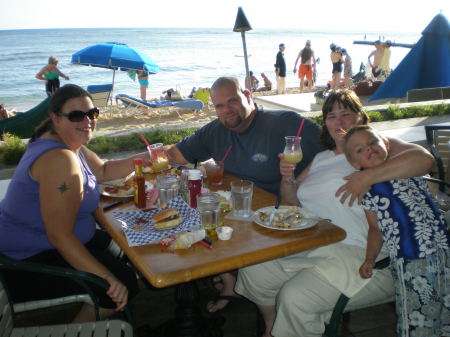 Sheila and Family in Hawaii