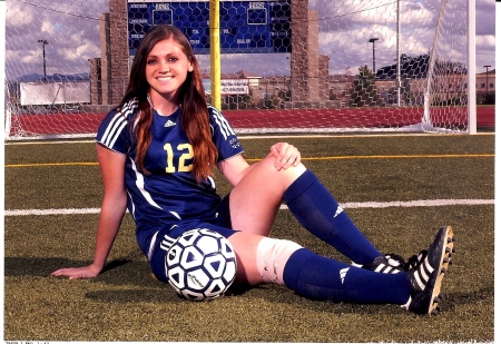 Tori's High School Soccer Pic