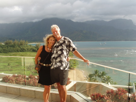 Princeville Hotel overlooking Hanalei Bay