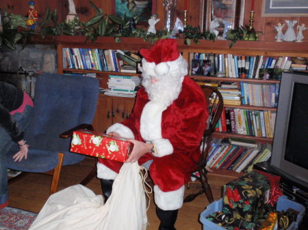 2009 Santa's distribution network