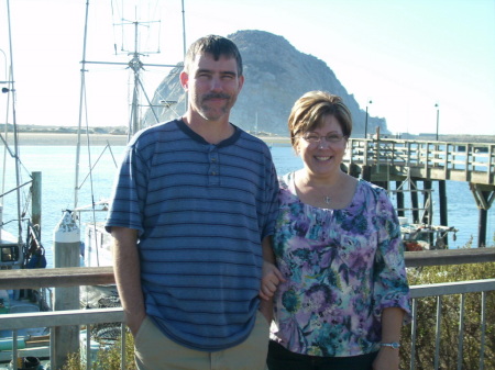 Patty and I at Morro Bay
