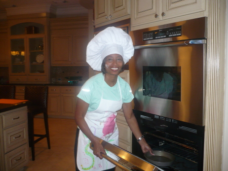 Doing some serious cooking or just pretending!