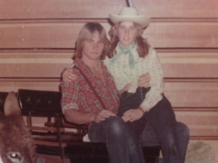 Lisa and dan at Sadie Hawkins Dance (NHS)