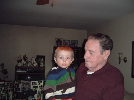 Husband John & grandson Michael