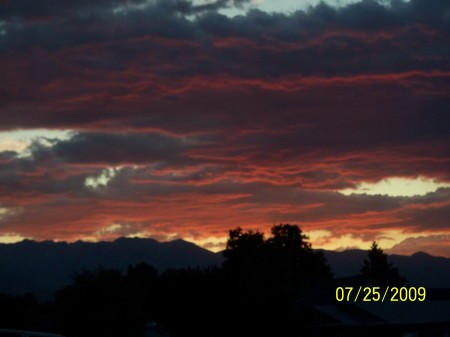 Sunset in Bishop