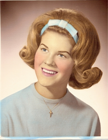 mary ann's graduation picture 1963