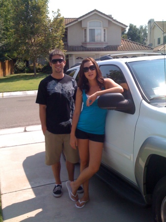 Rich and Staci and the new car