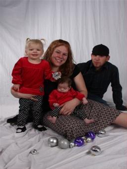 My daughter ,son-in-law and grandbabies