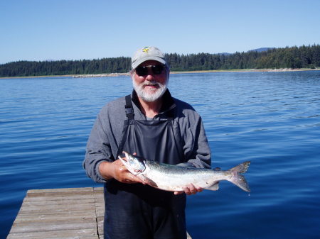 S.E. Alaska, Summertime, Fish are jumping...