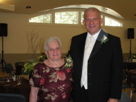 My Mom and I at my Daughters wedding