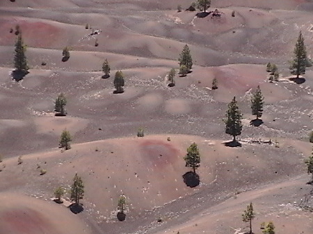 Painted Dunes in Lassen Volcanic National Park