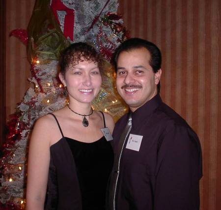 Me and my bride Angie, 14 years together, 2003