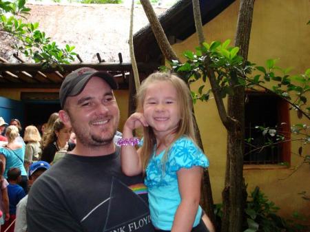 More at Disney World with my family