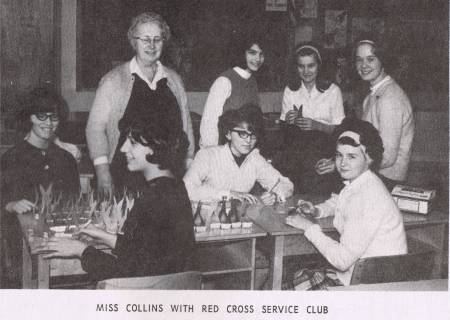 red cross service club