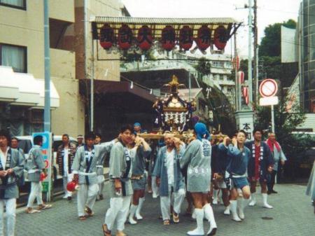 festival in Yokosuka, Japan