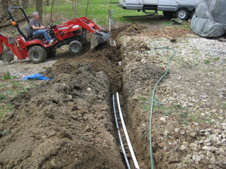 Backfilling power to the campers