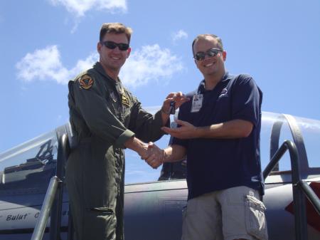 Getting the keys to my new F-15