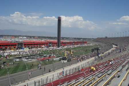 Nascar at Fontana