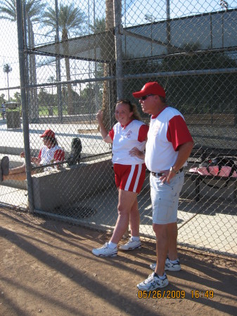 Grandchilds Softball Coach