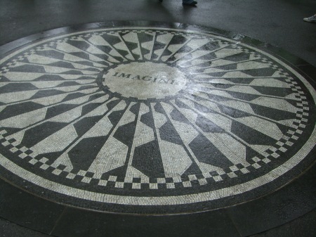 John Lennon Memorial Central Park