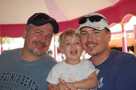 Me, Nick & Leland at Disney...