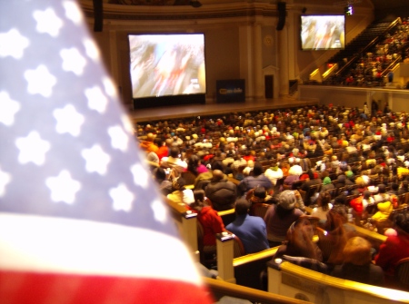 Constitution Hall Inauguration Day 2009