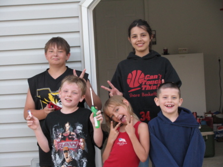 my 5 grandchildren - my angels!!!!