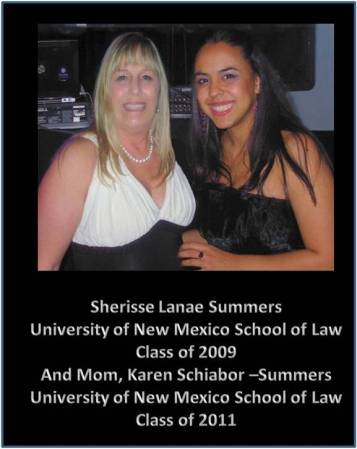 Karen Schiabor Summers and daughter Sherisse