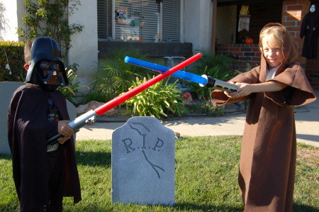 Darth Ian & Jedi Master Jake